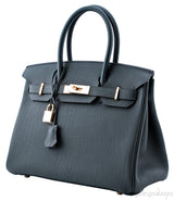Birkin 30 Vert Fonce Togo