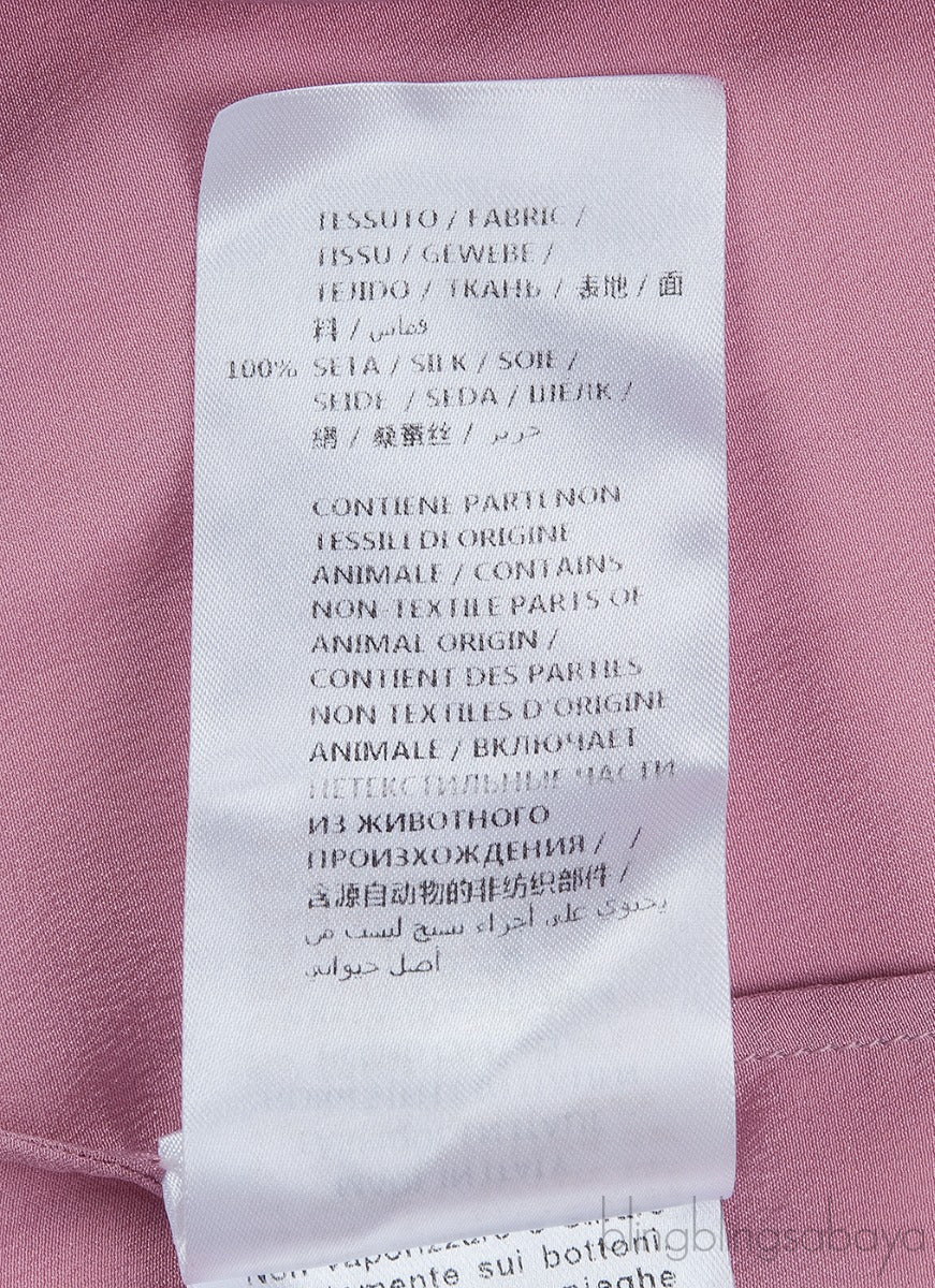 Pink Oversized Long Sleeve Shirt