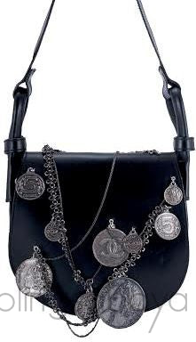 Vintage Equestrian Saddle Bag
