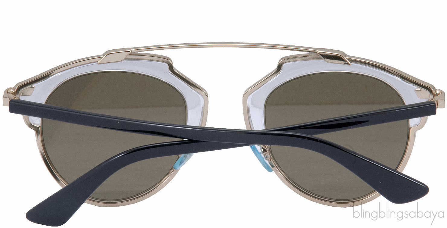 Dior So Real Gold Sunglasses