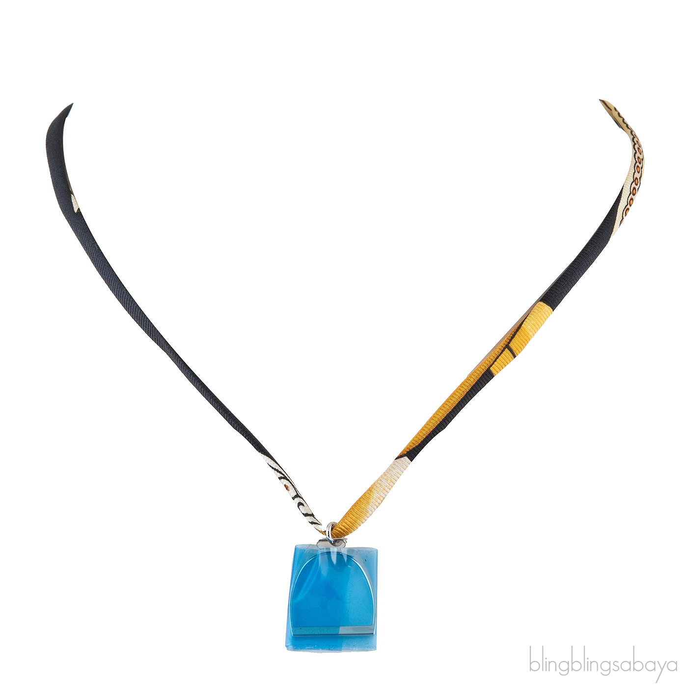 Multicolor Silk Necklace