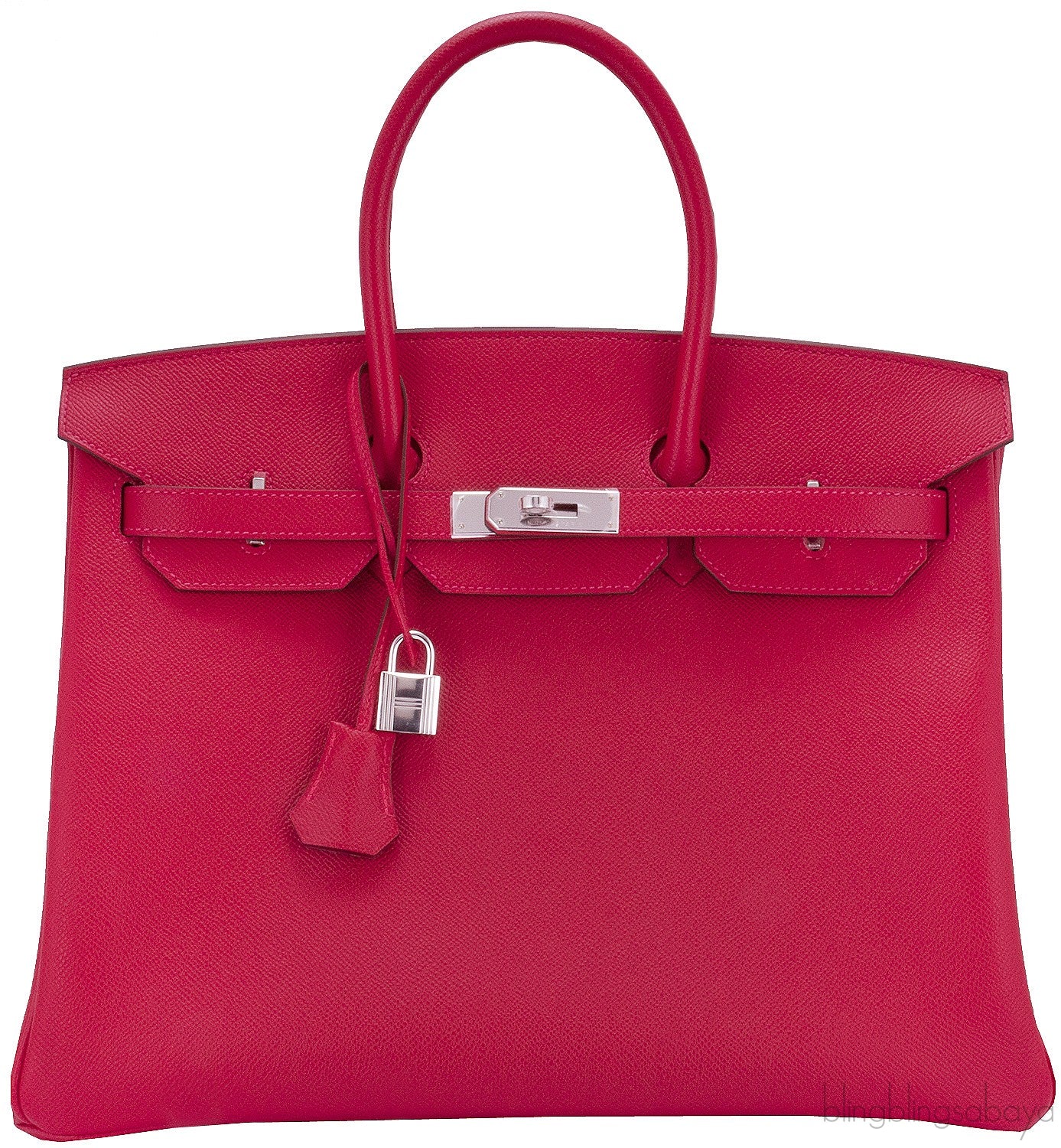 Birkin 35 Red Casaque Epsom