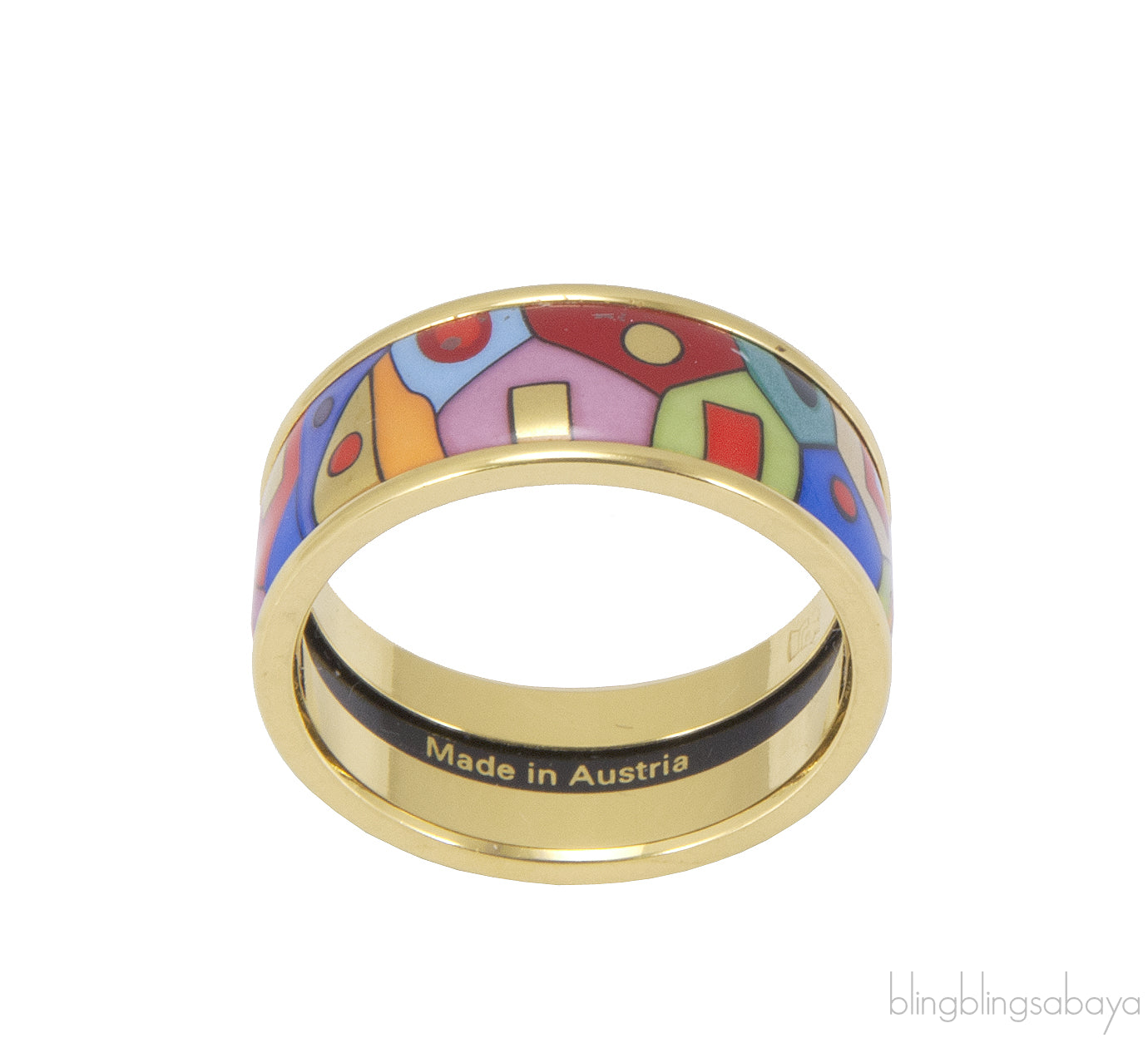 Hundertwasser Multicolor Ring
