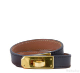 Kelly Black Double Tour Bracelet