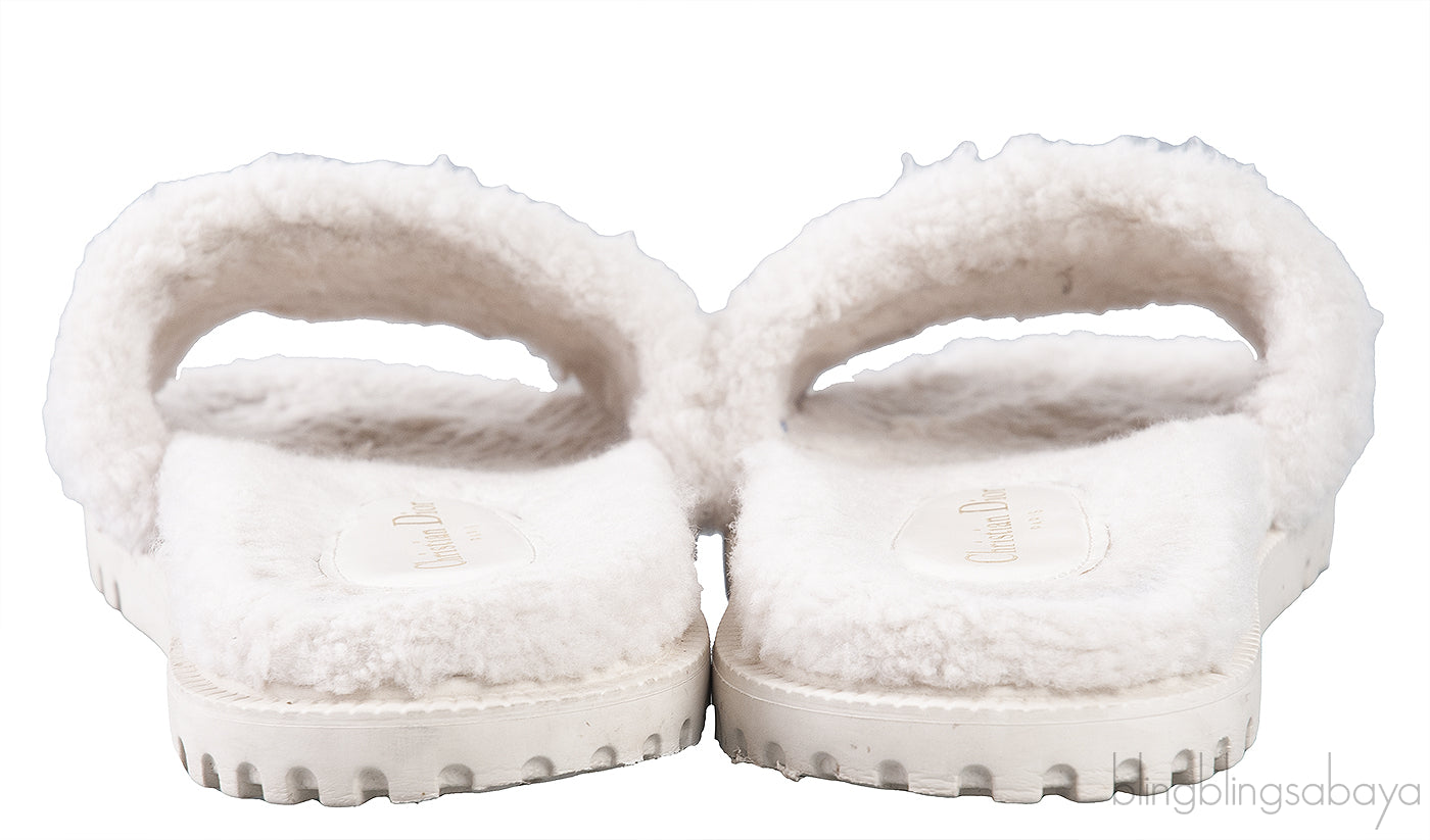 Dway Shearling Slide