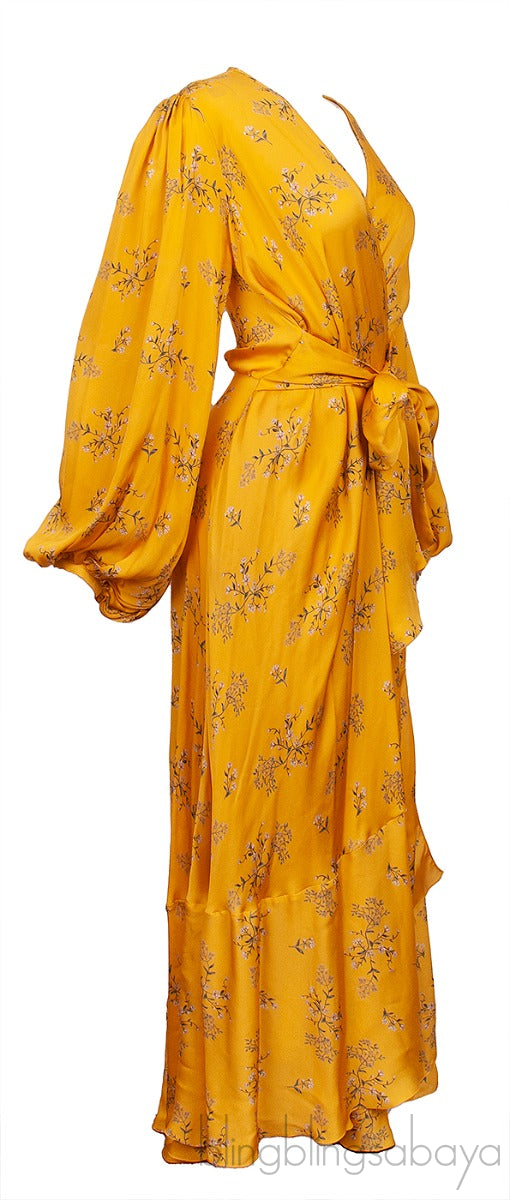 Yellow Exotic Pitaya Dress