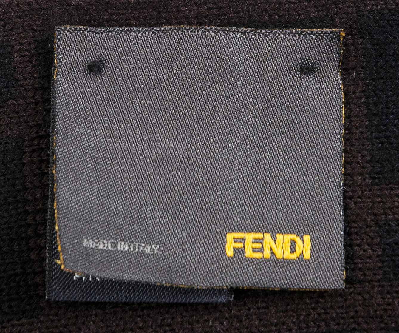 Fendi FF Wool Long Scarf & Gloves