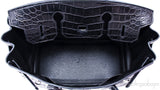 Birkin 30 Black Matte Nilo Croco