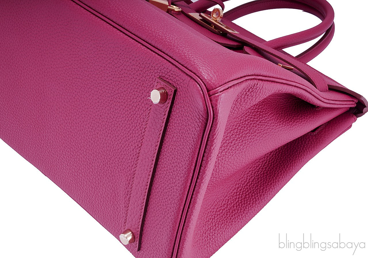 Birkin 35 Rubis Togo GHW