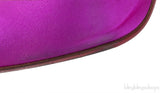 Fuchsia Satin Iriza Heels