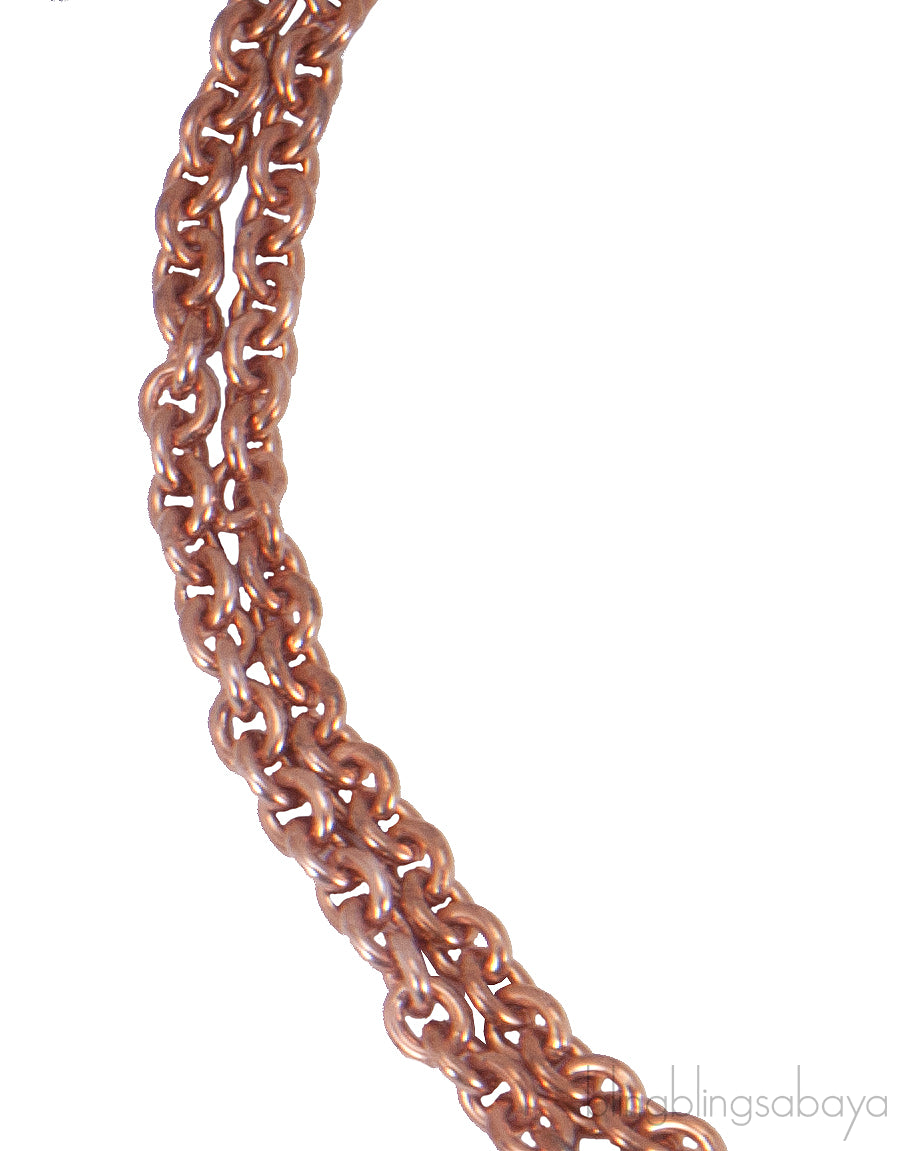 Rose Gold Plated Silver Bracelet*
