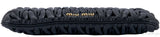 Black Matelasse Leather Clutch