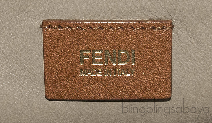 Fendi Brown Clutch Shoulder Bag