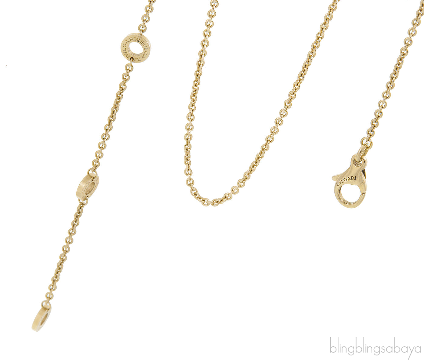 B.Zero1 Rose Gold Necklace