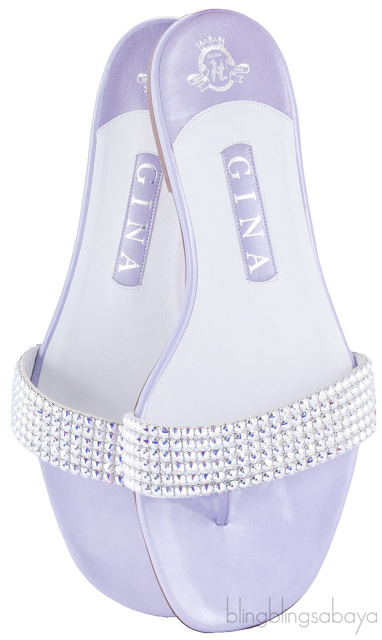 Cassia Lavander Crystal Flat