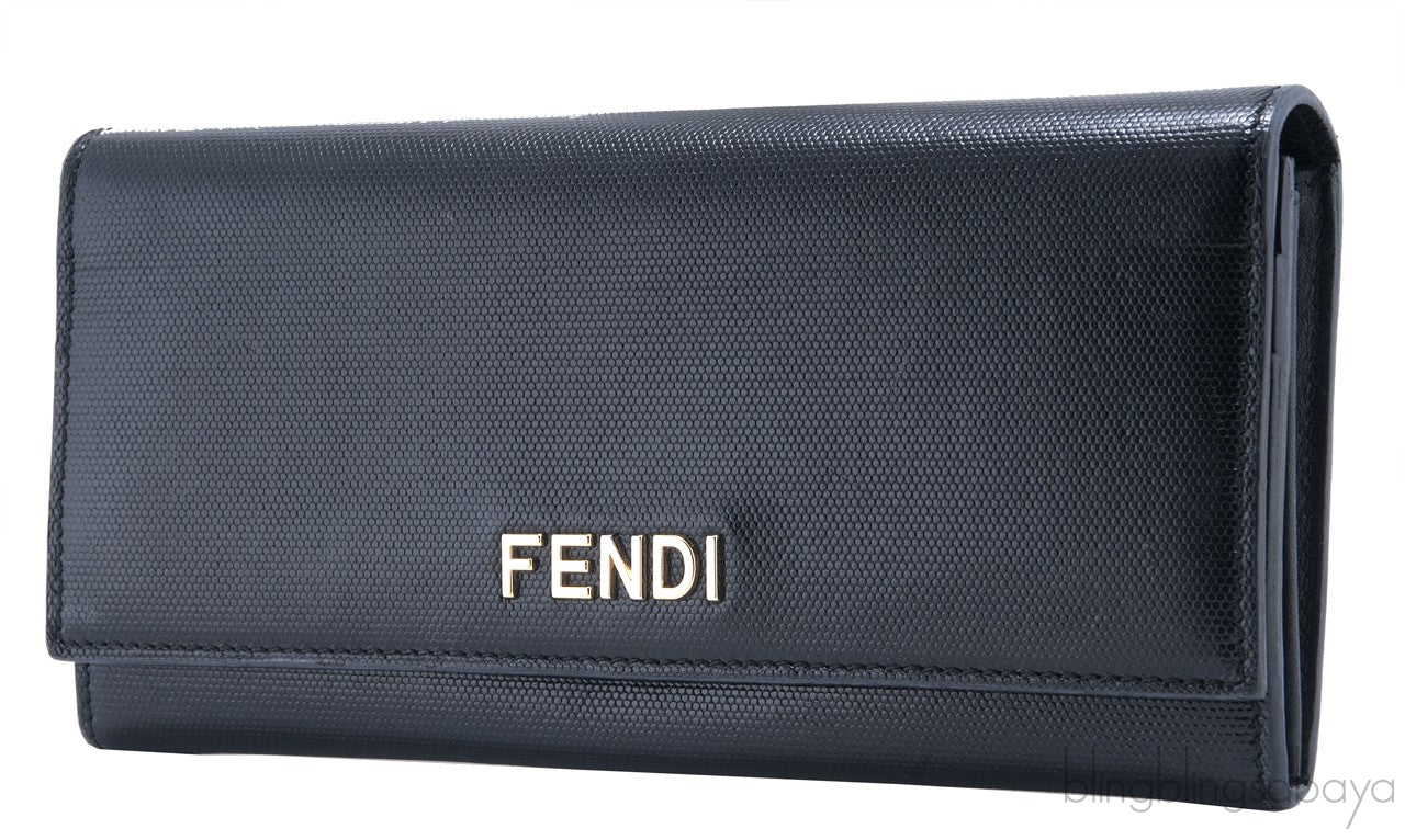 Black Long Wallet