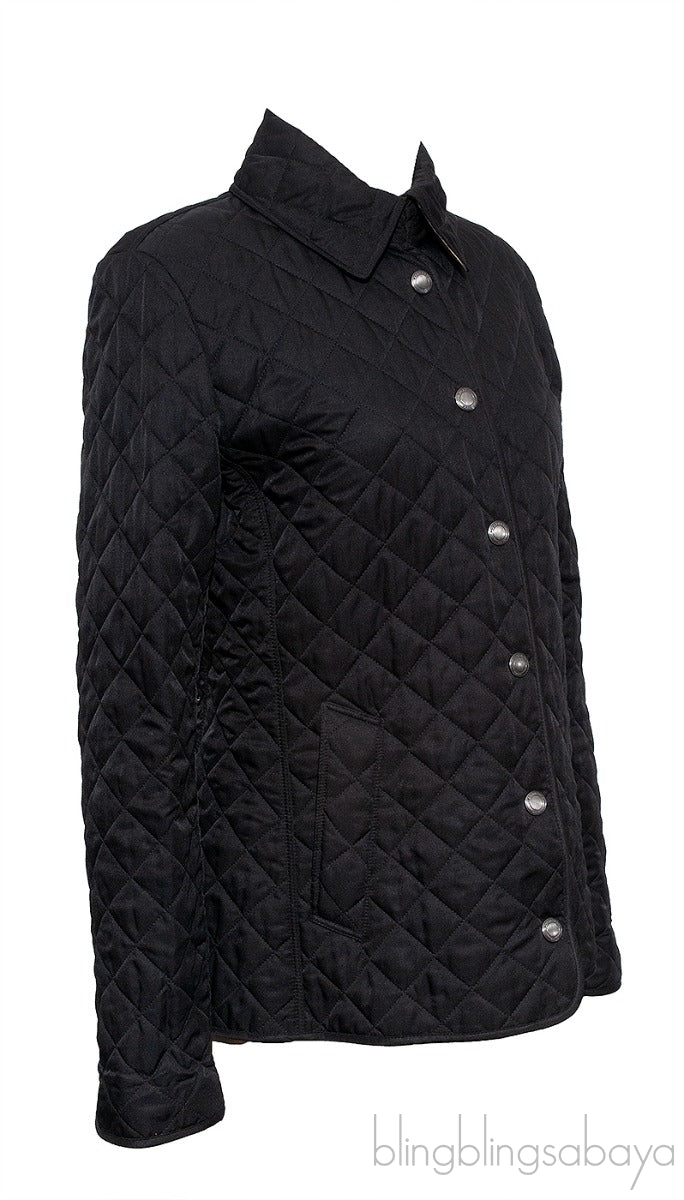 Black Quilted Jacket