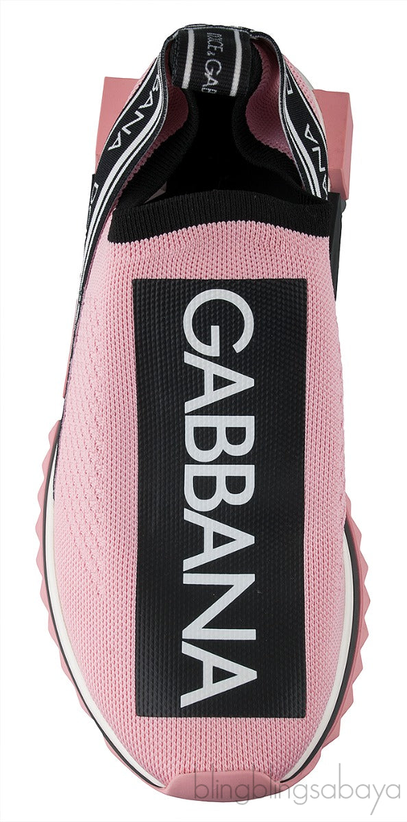 Pink Sorrento Slip-on Sneakers