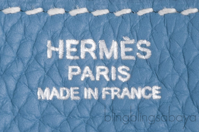 Lindy 34 Blue Jean Taurillon Clem PHW