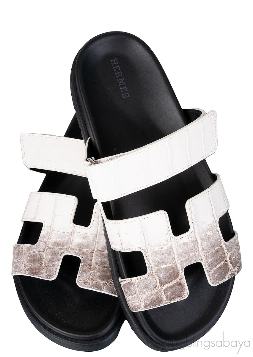 Chypre Himalaya Matte Crocodile Sandals