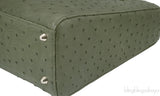 Lady Dior Olive Green Ostrich