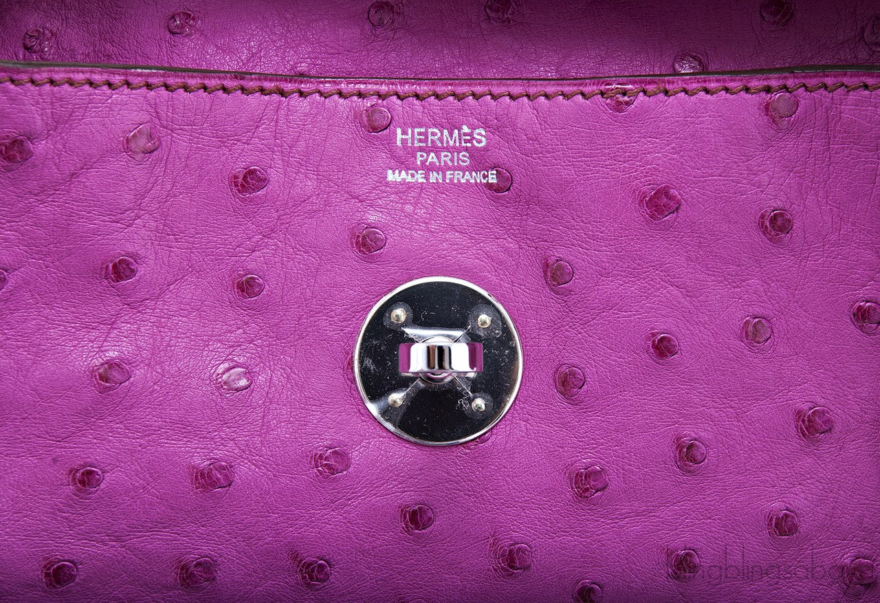 Lindy Ostrich Purple