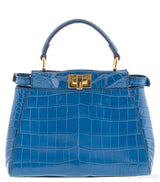 Blue Crocodile Mini Peekaboo