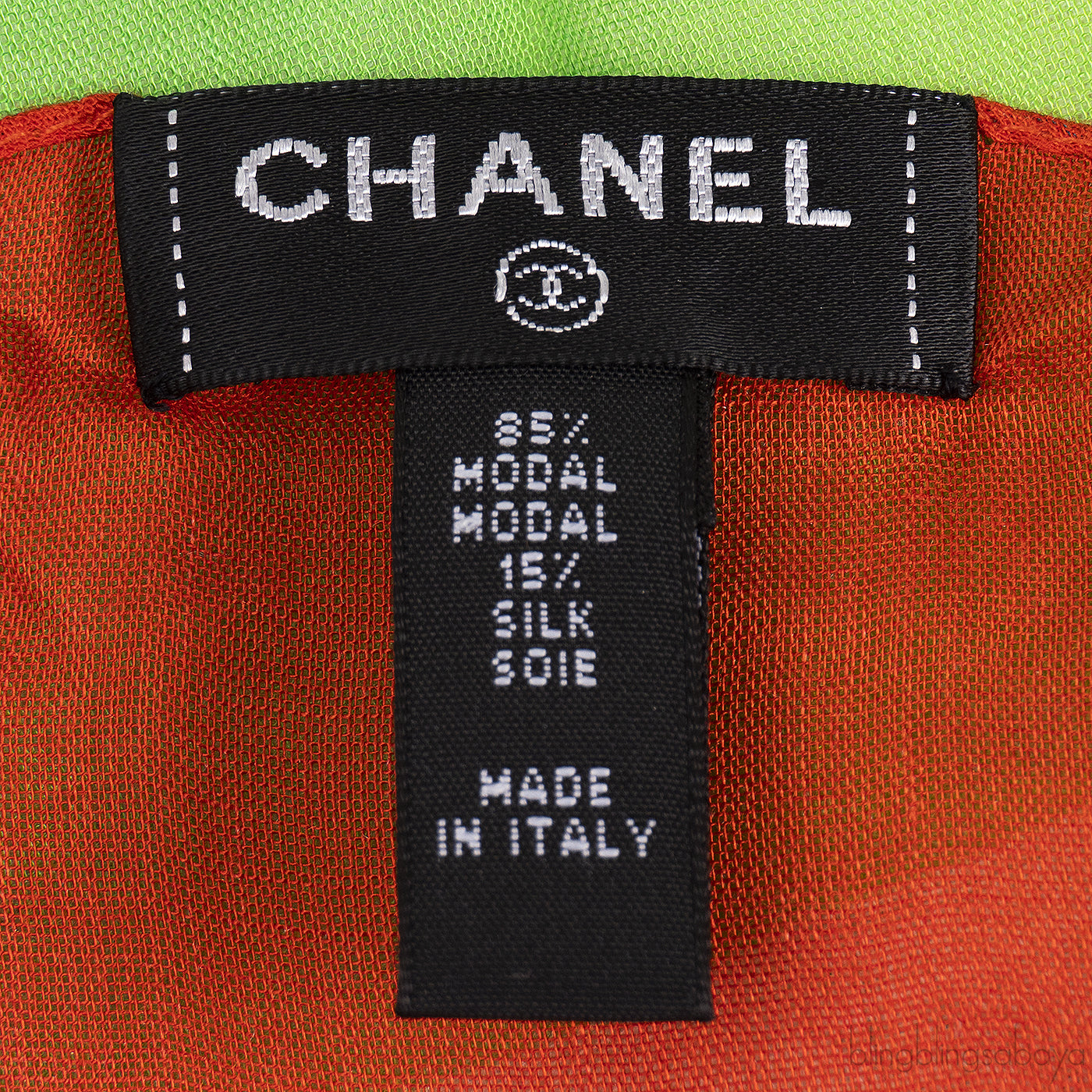 Chanel Multi-color CC XL Shawl