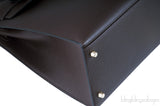 Kelly 40 Choco Brown Sellier Epsom