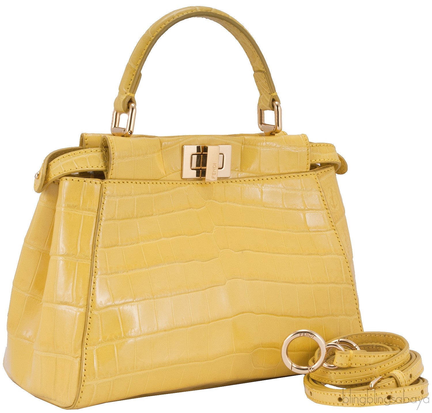 Mini Yellow Crocodile Peekaboo