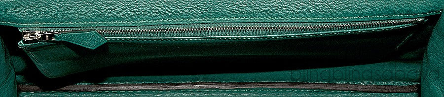 Birkin 35 Malachite Matte Crocodile