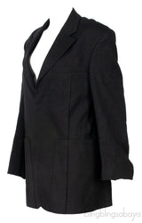 Black La Veste D\'Homme Oversized Blazer