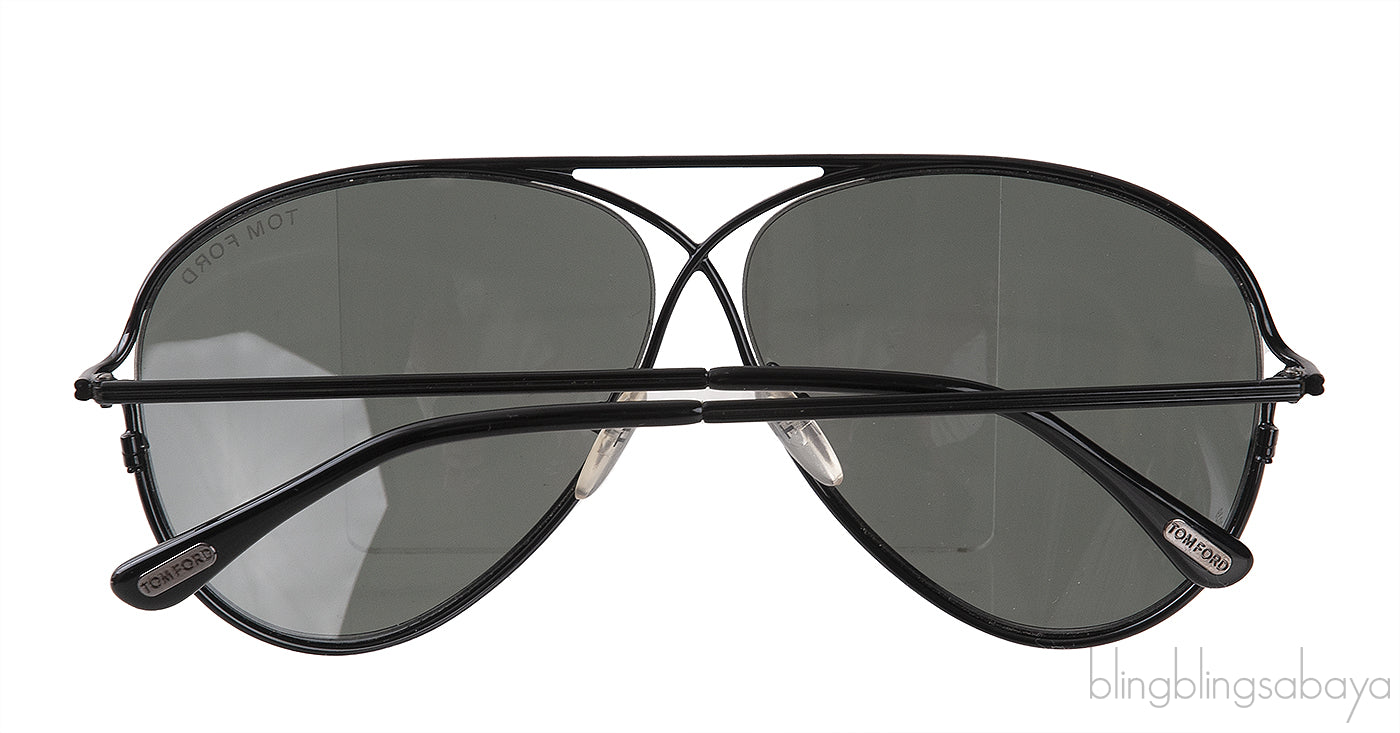 Peter TF142 Black Aviator Sunglasses