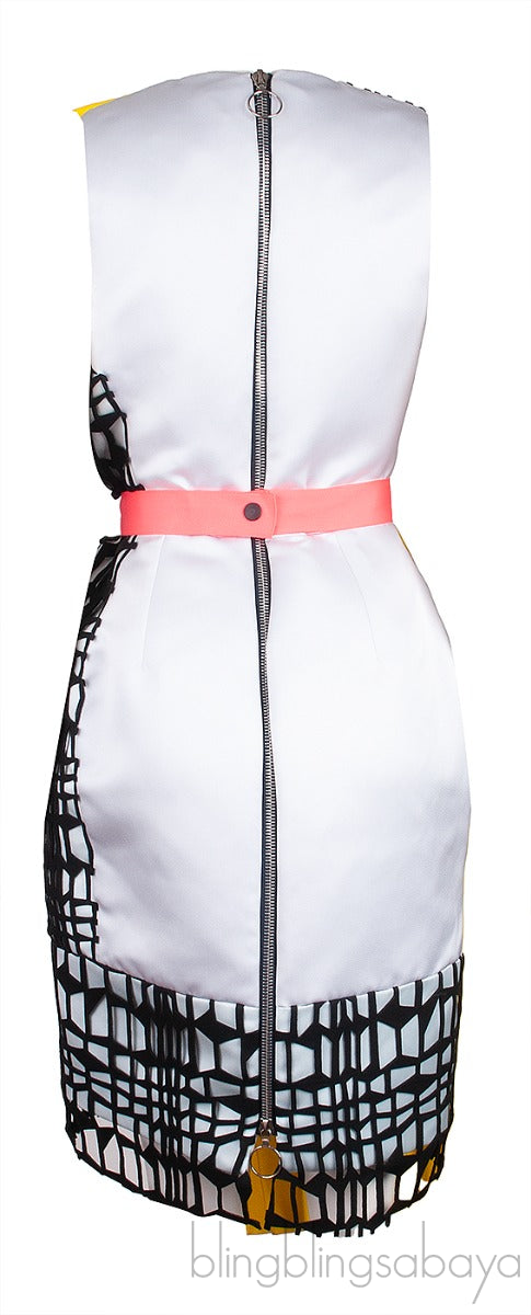 Sleeveless Multicolor Dress