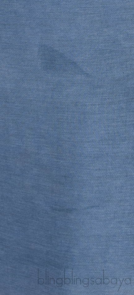 Blue Sleeveless Bodysuit