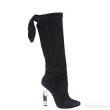 Jimmy Choo Black Suede Knee-high Boots