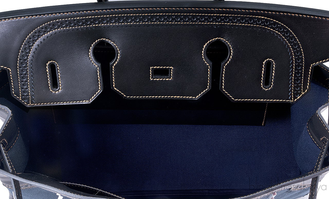 Birkin 35 Denim Ghillies Ltd. Edition