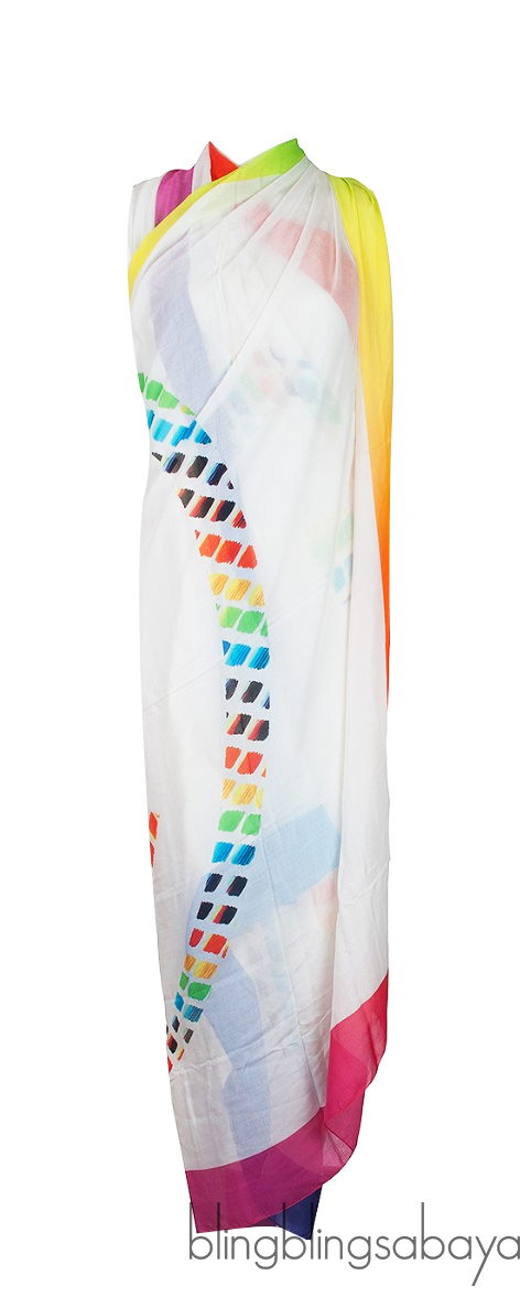 Chanel Multi-color CC XL Shawl