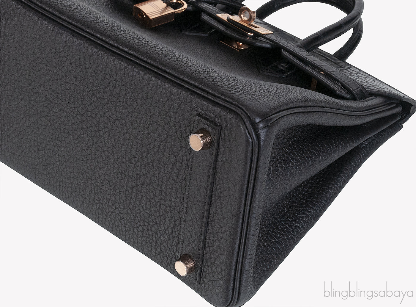 Birkin 25 Touch Togo Matte Crocodile RGH