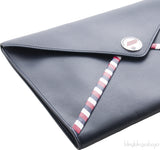 Dark Blue Envelope Pouch