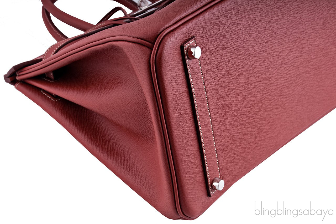 Birkin 35 2tones Brick Orange Epsom