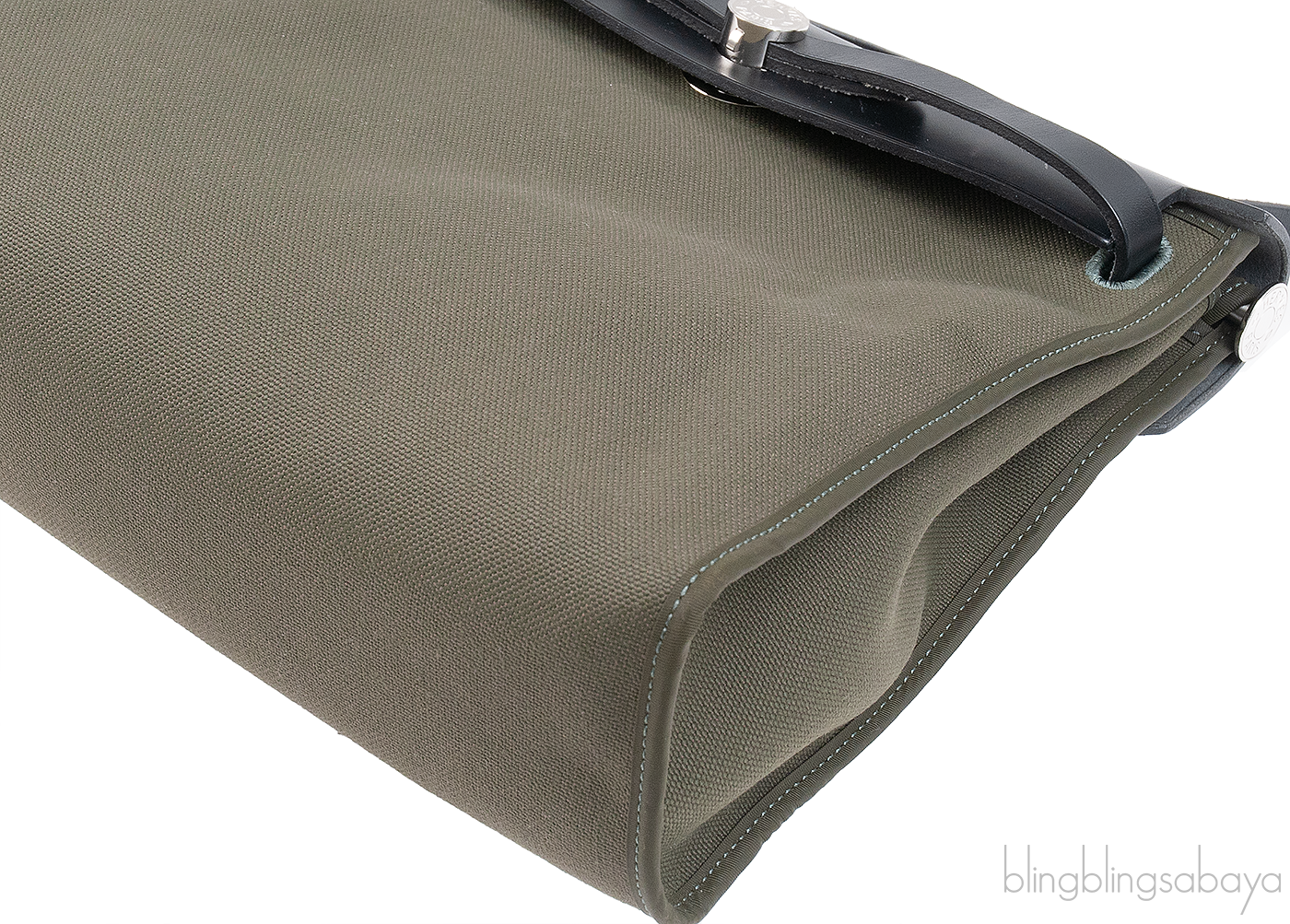 Hermes Herbag Zip PM Olive Green