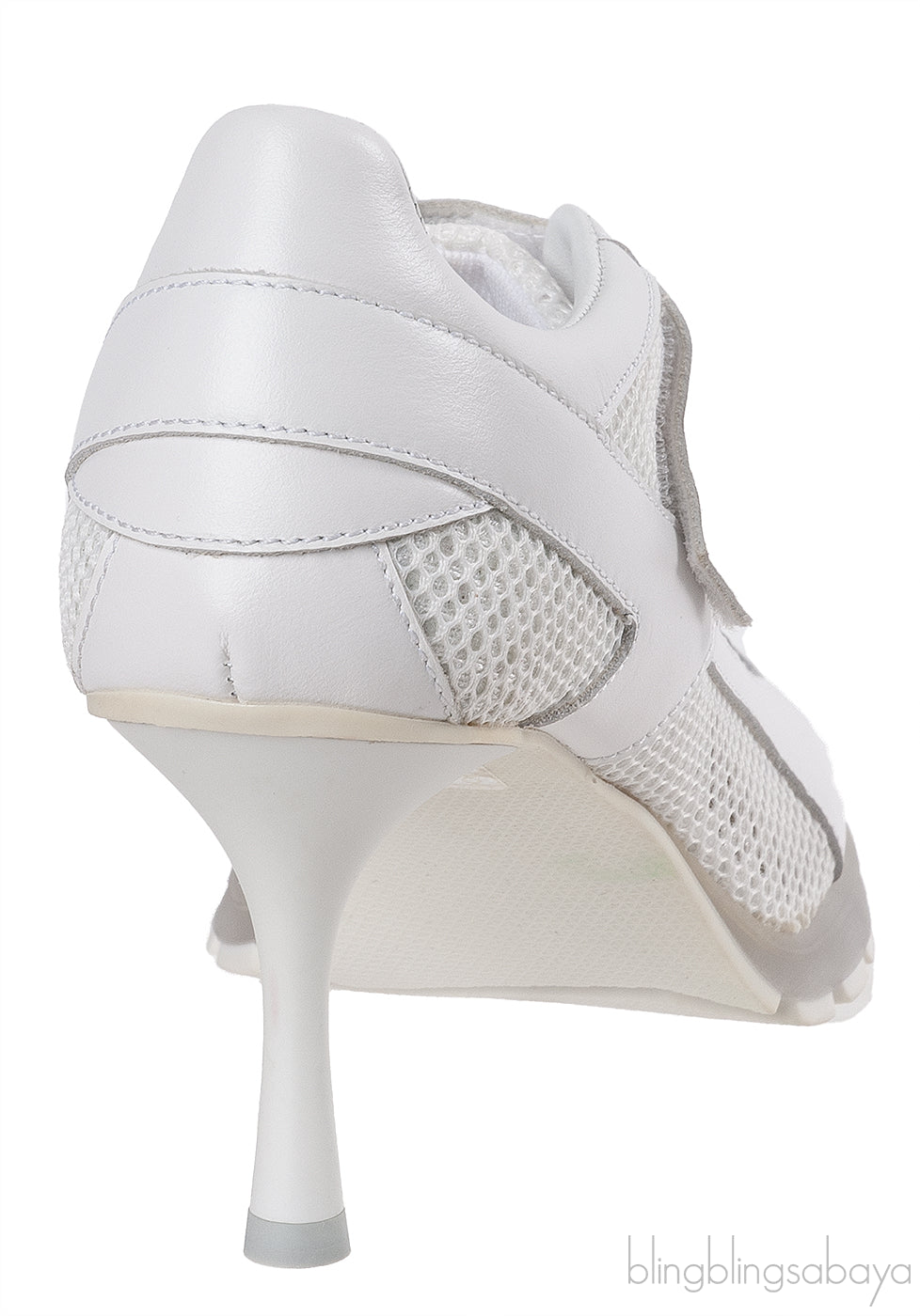 SNEEX THE TEPPER HY-HEEL SNEAKER WHITE