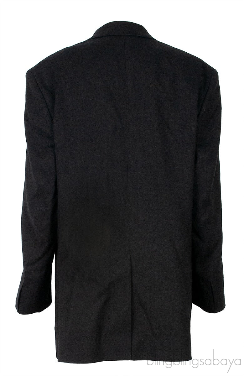 Black La Veste D\'Homme Oversized Blazer