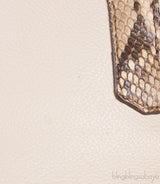 Python Trimmed Marcello De Cartier Bag
