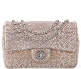 Ombre Strass Mini Flap Bag