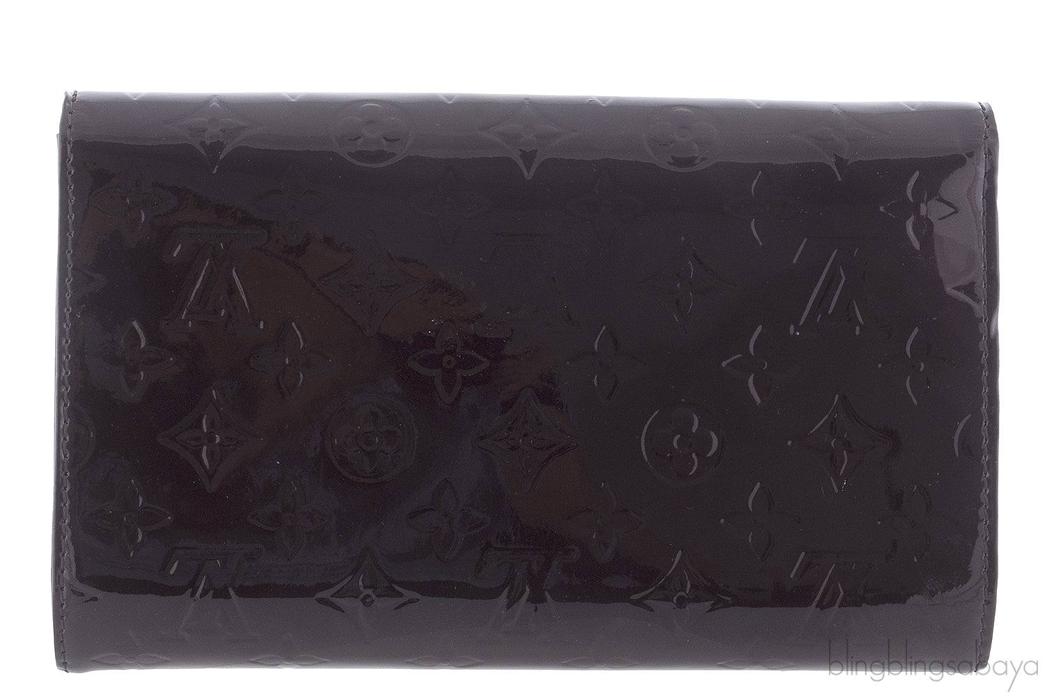 Ana Vernis Monogram Chain Clutch