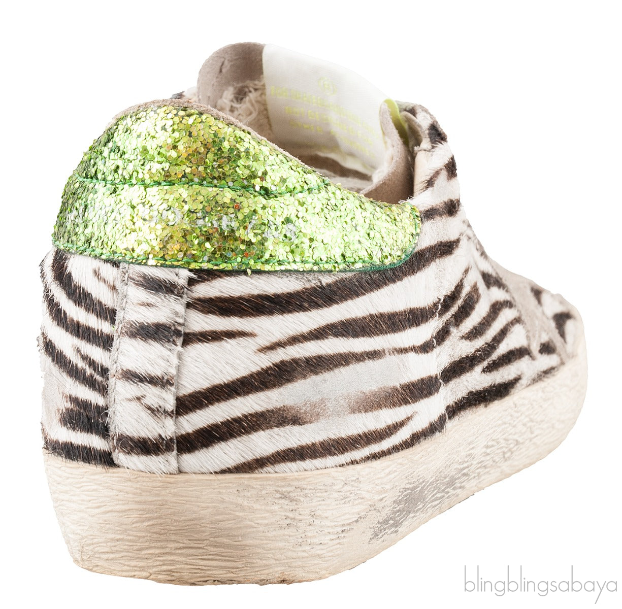 Superstar Zebra Pony Hair Sneakers