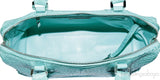 Tiffany Blue Crocodile Handbag