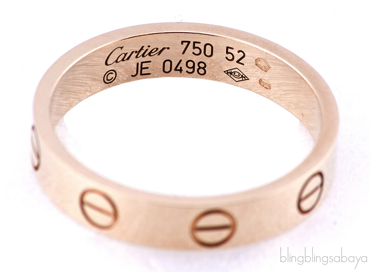 Yellow Gold LOVE Ring